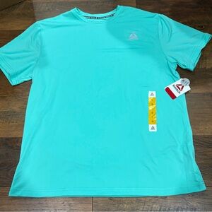 Reebok Men's Teal Short Sleeve Tee large nwt